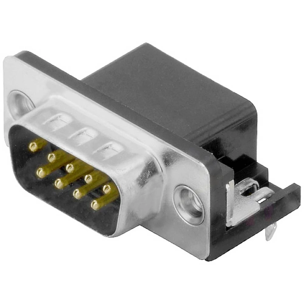 Weidmüller D-SUB M6.3 T09HU 3.2B2 TY BK 2626680000 D-Sub utikač 90 ° Broj polova: 9 lem 90 St. slika