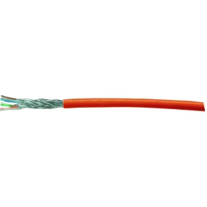 Kash 70I097 Mrežni kabel CAT 7 S/FTP 4 x 2 x 0.25 mm² Narančasta Roba na metre slika