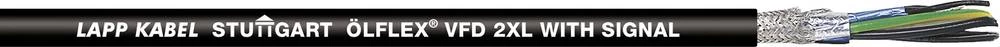 Upravljački kabel ÖLFLEX&reg; VFD 2XL 4 G 6 mm + 2 x 2 mm crne boje LappKabel 700713/250 250 m slika