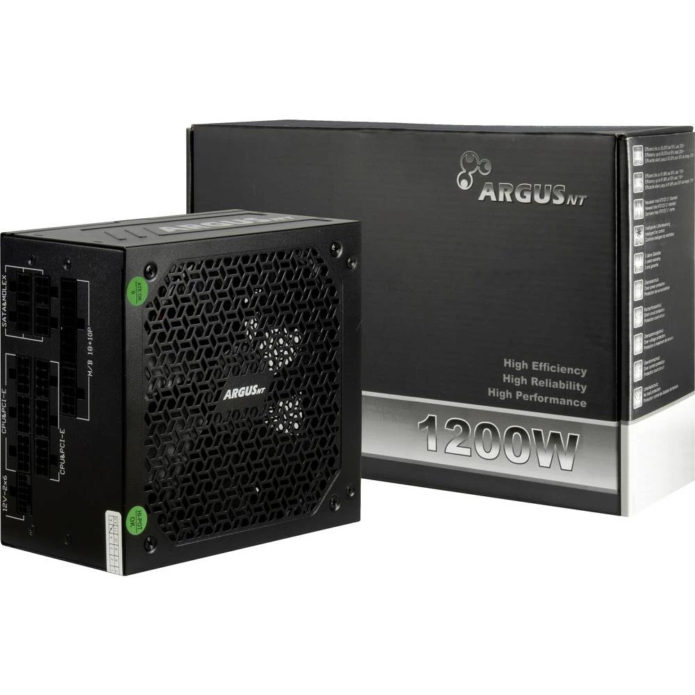 Inter-Tech Argus BA4 PC napajanje 1200 W ATX 80 plus gold slika