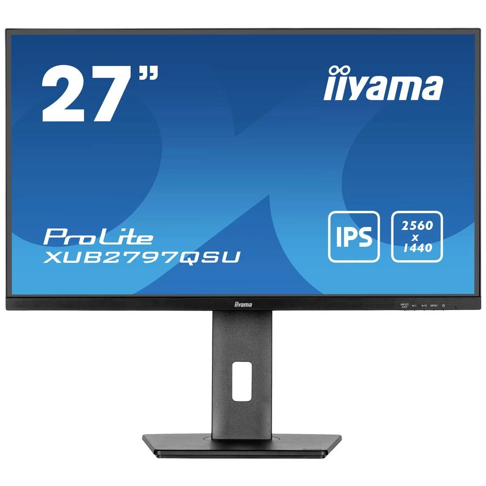 Iiyama ProLite XUB2797QSU-B1 LED zaslon Energetska učinkovitost 2021 E (A - G) 68.6 cm (27 palac) 2560 x 1440 piksel 16 slika