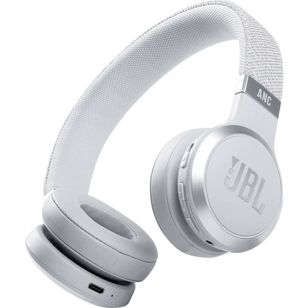 JBL Harman LIVE 460 NC Bluetooth® HiFi on ear slušalice na ušima slušalice s mikrofonom, personalizacija zvuka, kontrola slika