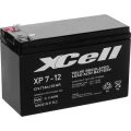 XCell XP712F2 XCEXP712F2 olovni akumulator 12 V 7 Ah olovno-koprenasti (Š x V x D) 151 x 94 x 65 mm plosnati priključak 6.35 mm bez održavanja, vds certifikat slika