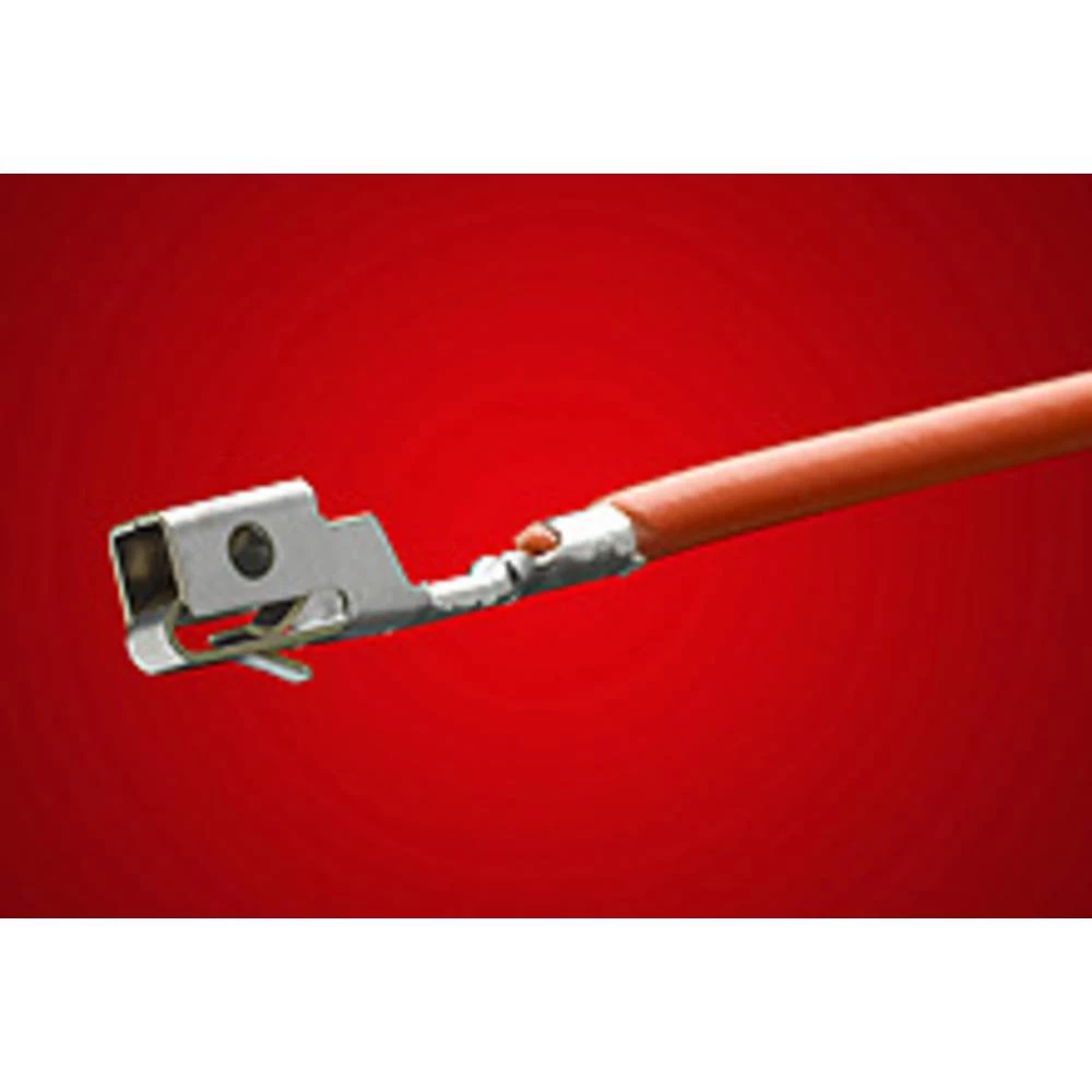 Molex 08550129 100 pcs KK High Pressure Crimp Terminal, Female, 24-30 AWG, Brass, 0.38µm Selective Gold (Au) Plating, Bag slika