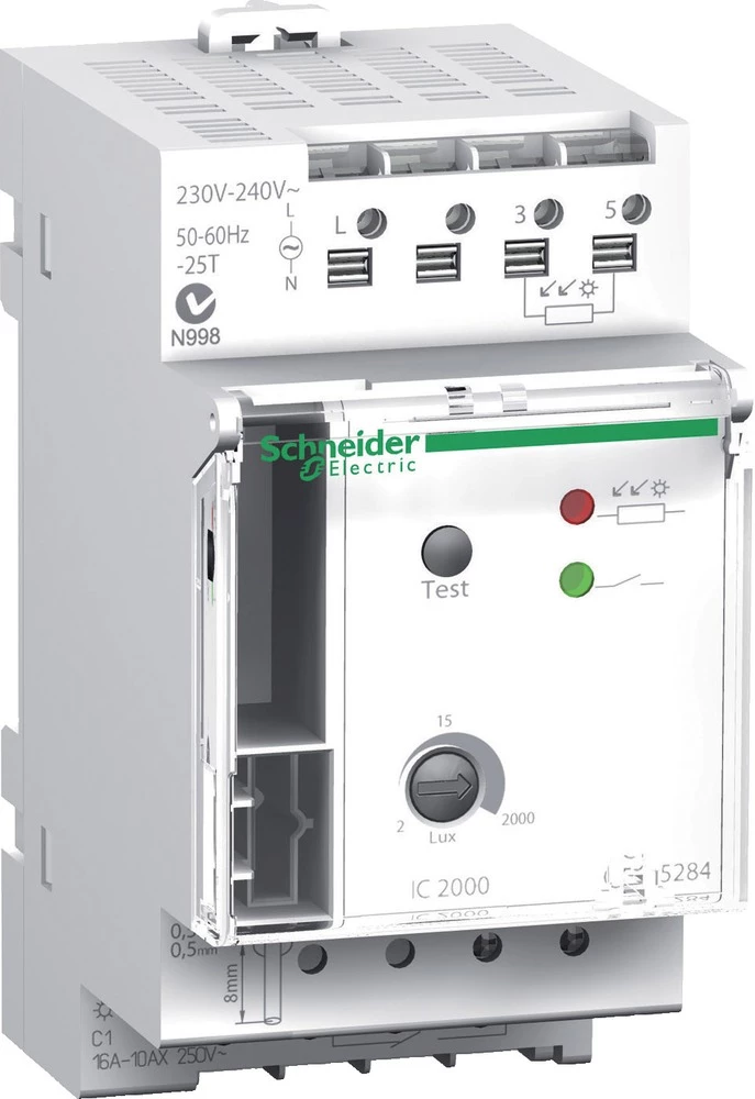 Prekidač za prigušivanje 1 ST CCT15284 Schneider Electric 230 V/AC (D x Š x V) 65 x 45 x 85 mm slika