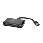 Kensington HUB USB 2.0 4-Port 4 ulaza USB 2.0 hub  crna