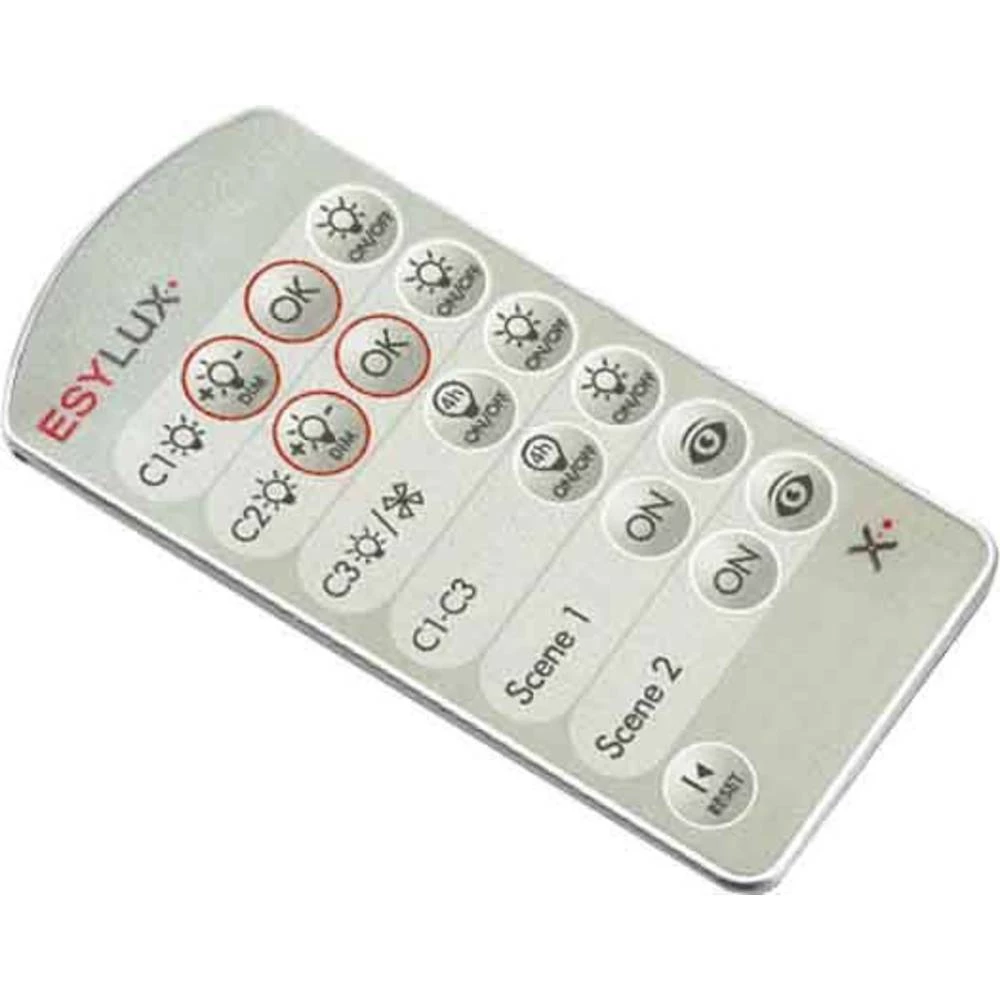 Daljinski upravljač za senzor pokreta ESYLUX EM10425547 Srebrna slika