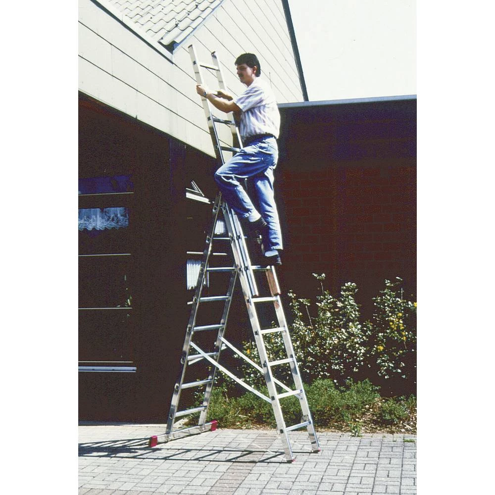 Aluminijum Višenamjenska Radna visina (maks.): 4.55 m Krause 033369 Srebrna 9 kg slika