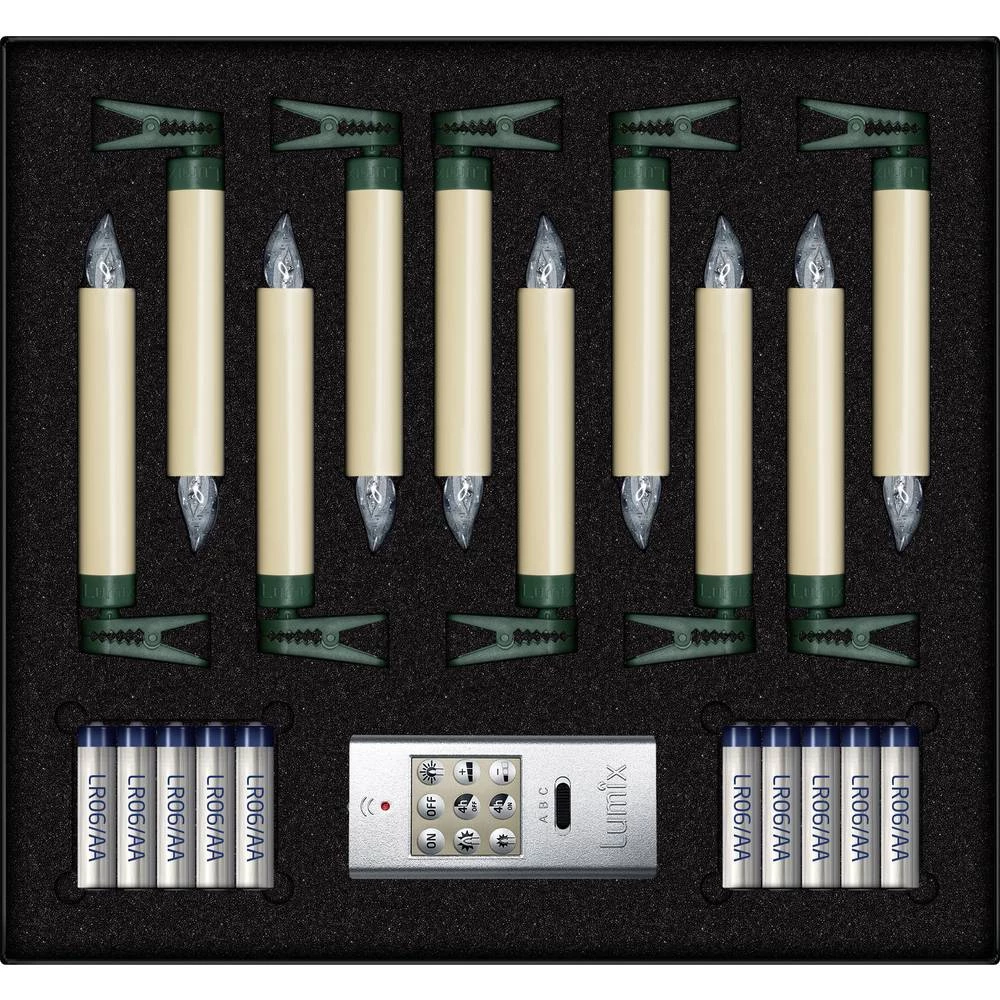 Lumix 74422 Rasvjeta za božićno drvo Unutra/Vani baterijski pogon LED Toplo-bijela slika