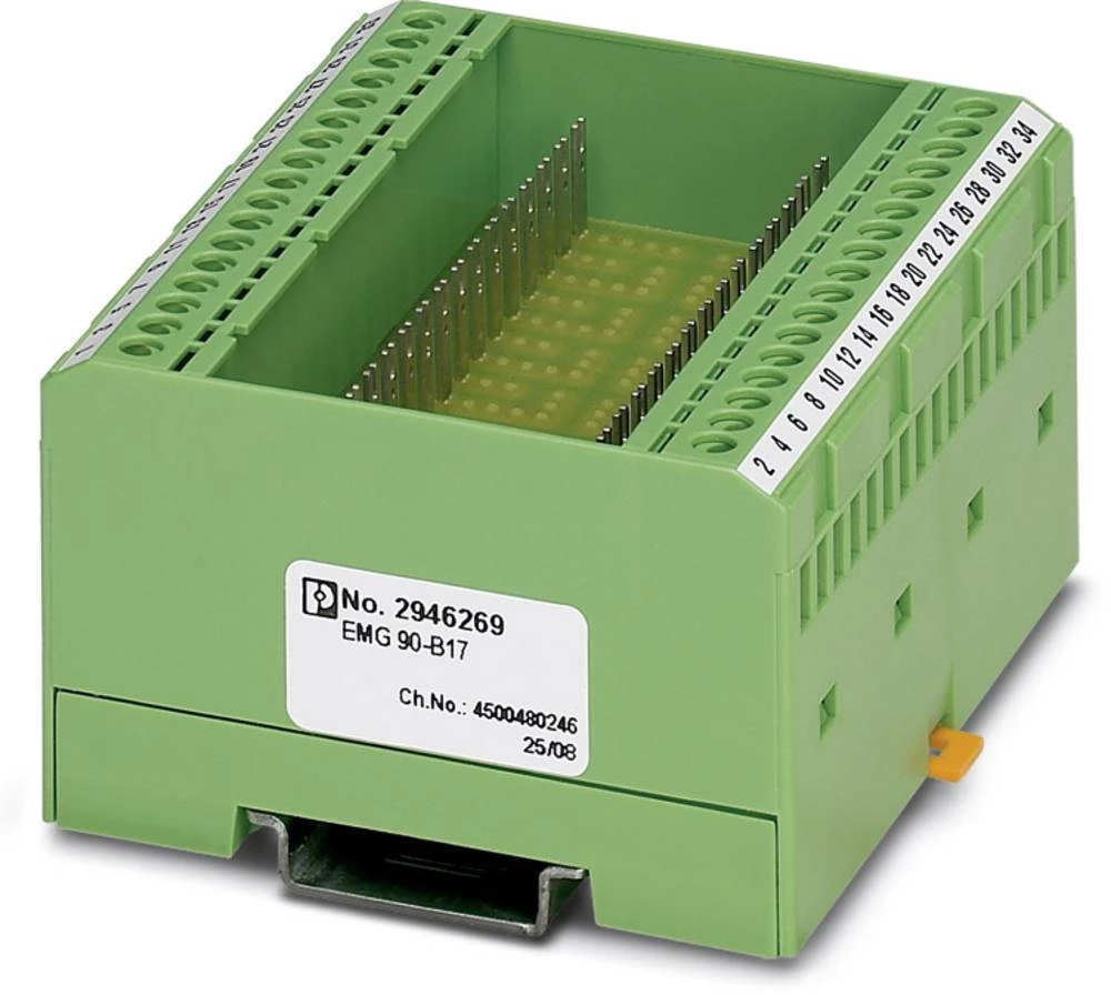 Kućište za DIN-letvu, umjetna masa Phoenix Contact EMG 90-B17 5 kom. slika