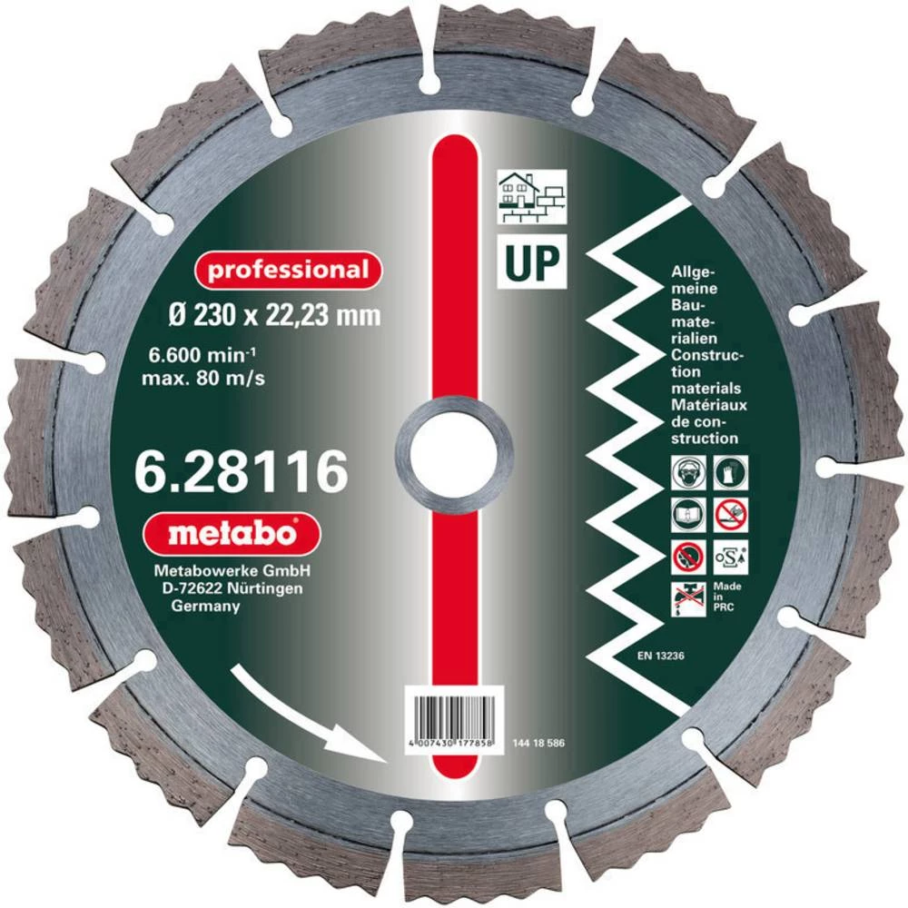 Metabo 628111000 promjer 115 mm 1 ST slika