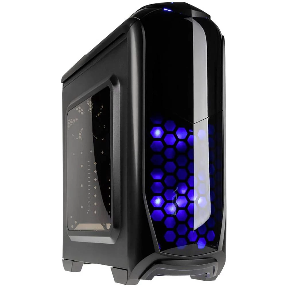 Midi-Tower Kućište za računala Kolink AVIATOR-GM Gunmetal, Crna Bočni prozor, Filter prašine, 1 predinstalirani ventilator, 2 pr slika