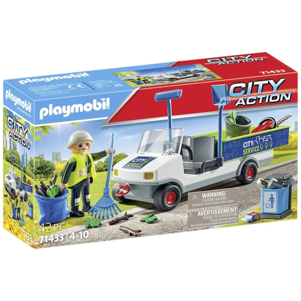 Playmobil® City Action Gradska čistoća s e-vozilom 71433 slika