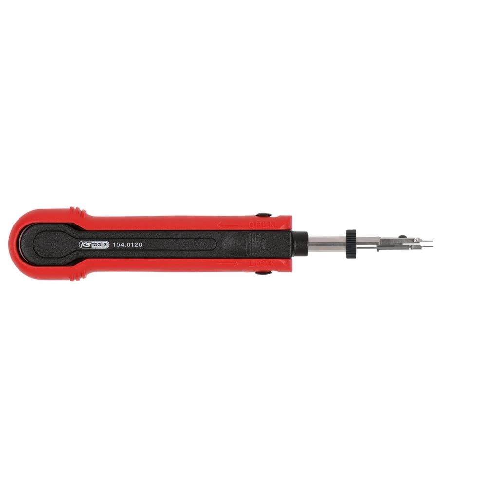 Alat za otključavanje ravnih utikača/pljosnatih utikača 2,8 mm (KOSTAL SLK), podesiv u 2 smjera KS Tools 154.0120 slika