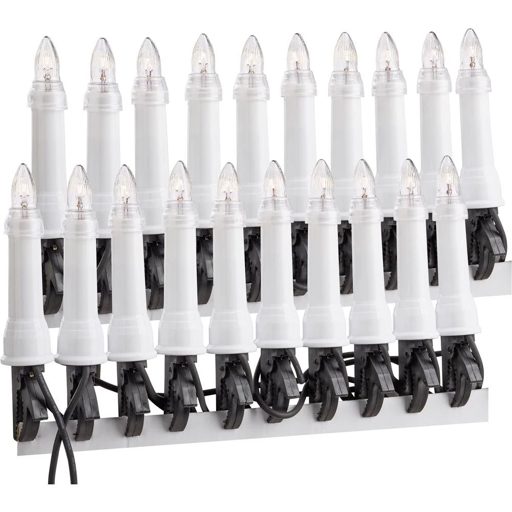 Hellum 640205 Rasvjeta za božićno drvo Vani strujni pogon Žarulja Jantarna boja Osvjetljena duljina: 8.55 m slika