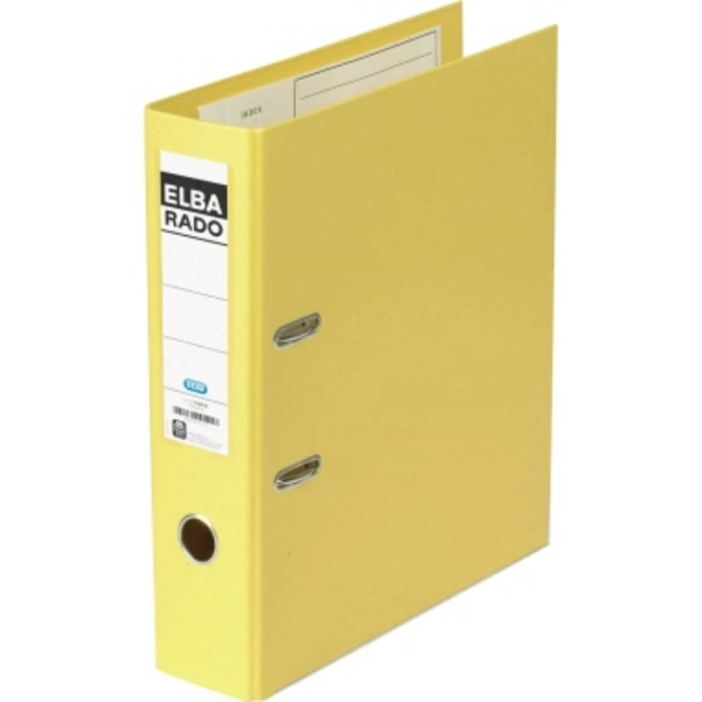 Elba Mapa DIN A4 Širina hrpta: 80 mm Žuta 2 nosača 100022627 slika