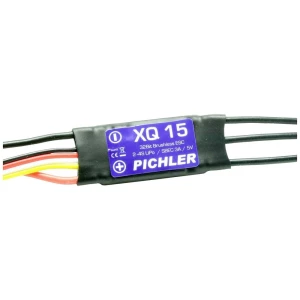 Pichler XQ+ 15 regulator leta za brushless modele aviona Opteretivost (maks. A): 30 A slika