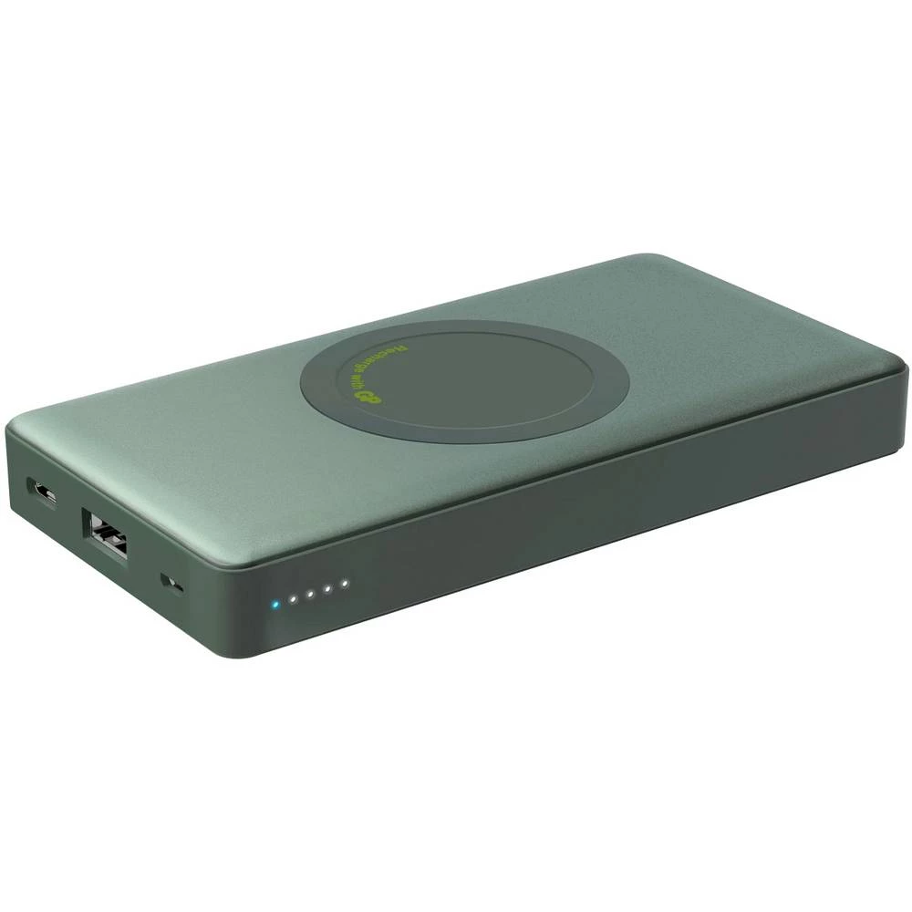 GP Batteries indukcijski powerbank 1000 mA 165Q10AGREY Q10A 10000 mAh Izlazi qi standard, USB, ženski konektor USB-C™ cr slika