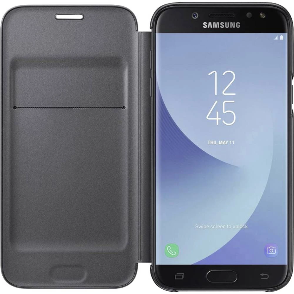 Samsung Wallet Cover Knjižica Pogodno za: Samsung Galaxy J5 (2017) Crna slika