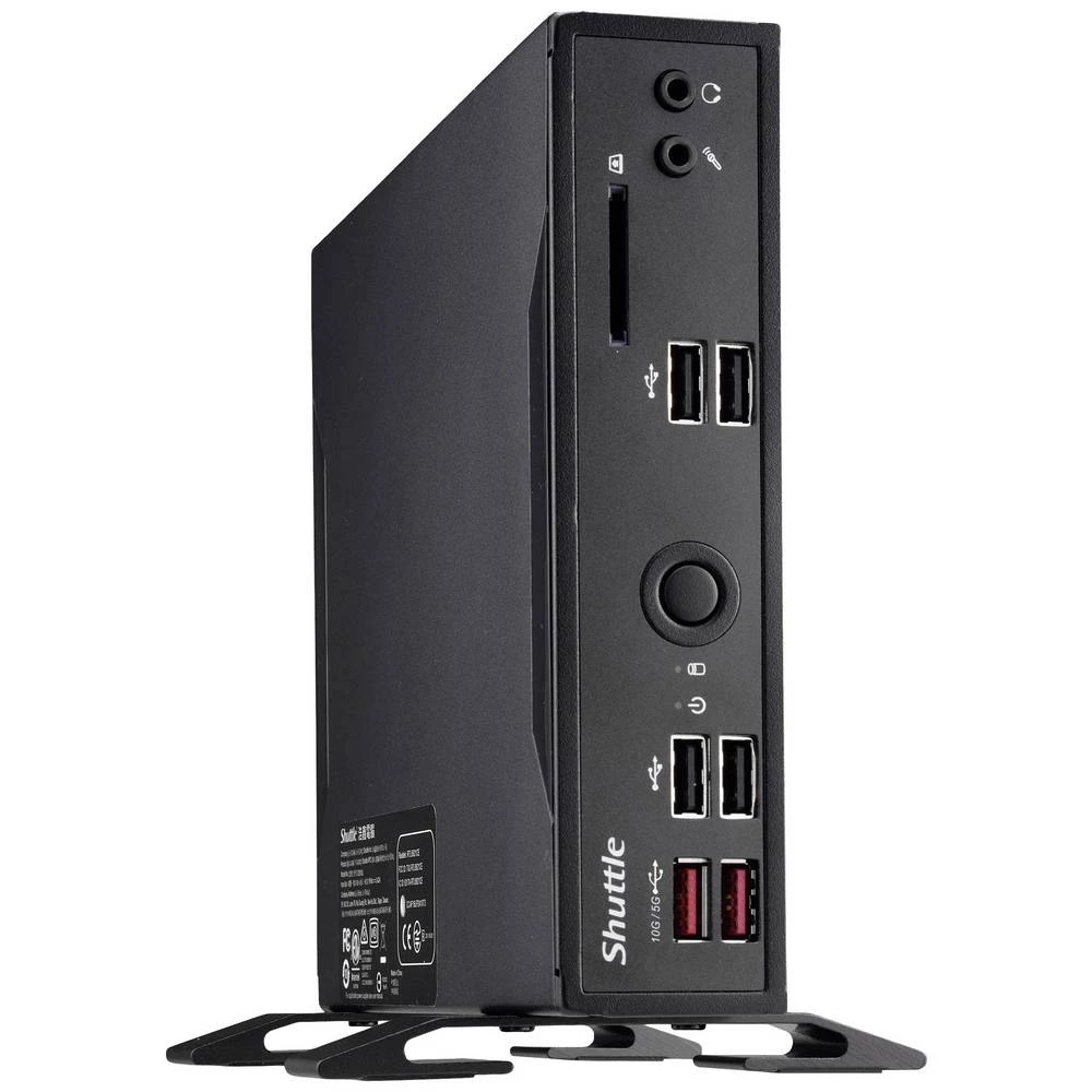 Shuttle DS20U3 Mini pc (htpc) Intel i3-10110U (2 x 2.1 GHz / max. 4.1 GHz) 8 GB RAM 240 GB SSD   Ohne Betriebssystem slika
