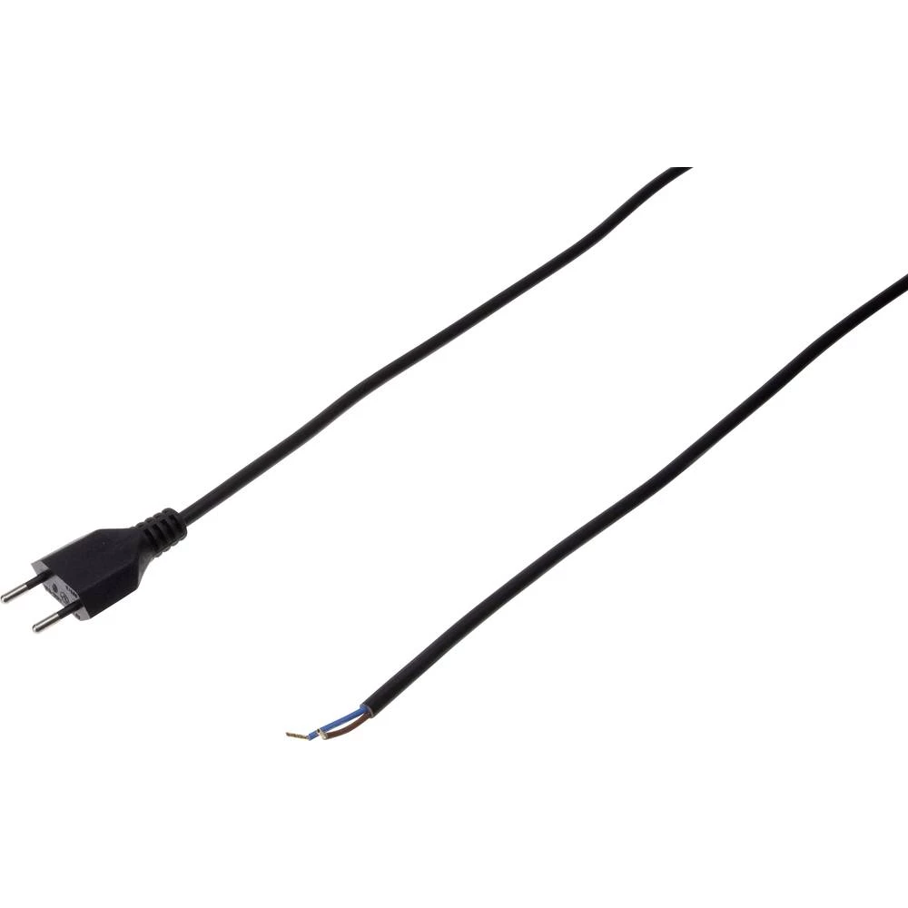 Max Hauri 114308 struja kabel za napajanje  crna 3.00 m slika