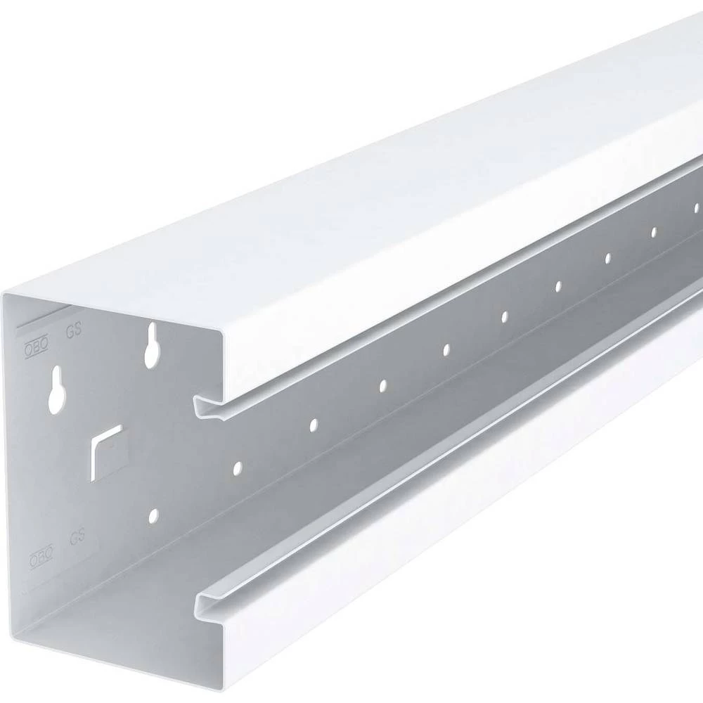 OBO Bettermann 6277302 zidni nadžbukni kanal  (D x Š) 2000 mm x 130 mm 1 St. siva slika