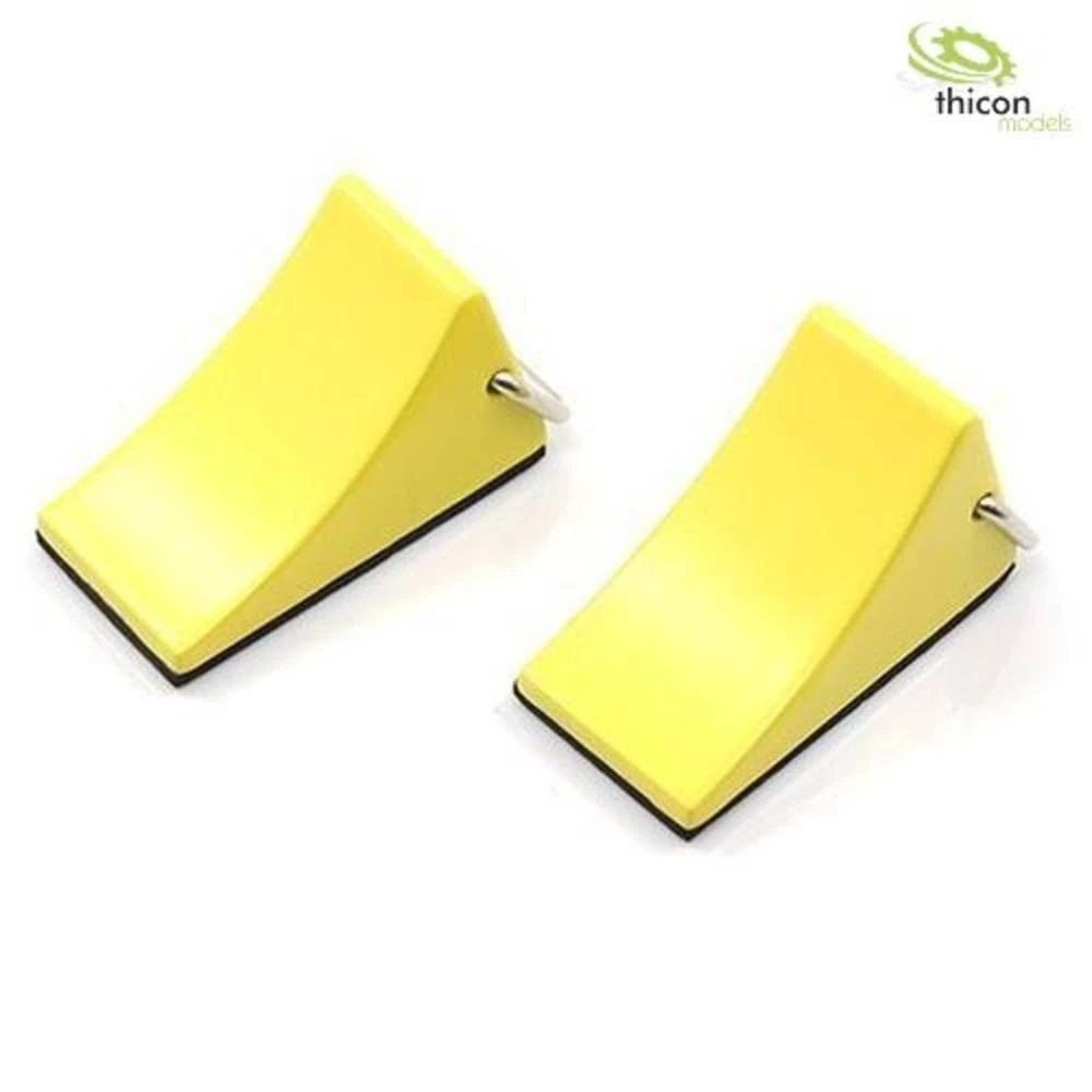 Thicon Models 20003A Metalne kočione cipele s ručkom rumene 2 ST slika