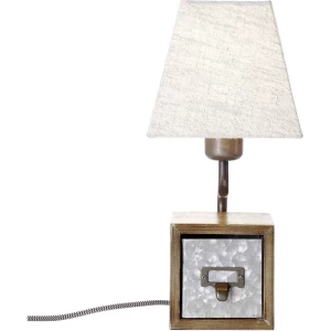 Brilliant Stajaće/stolne svjetiljke 99023/43 Cink (starinska), Bež boja E27 slika