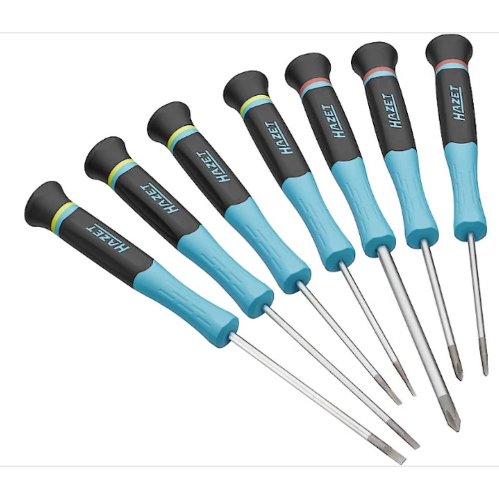 Hazet 811EL/7 električari komplet odvijača 7-dijelni ravni prorez, križni phillips slika