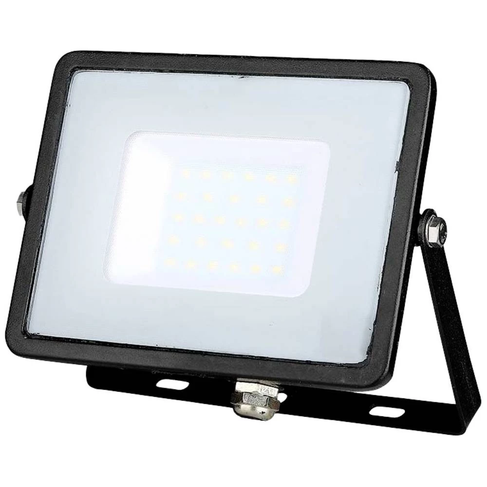 V-TAC VT-30-1-B-N 21949 vanjski LED reflektor Energetska učinkovitost 2021: F (A - G) 30.00 W hladno bijela slika