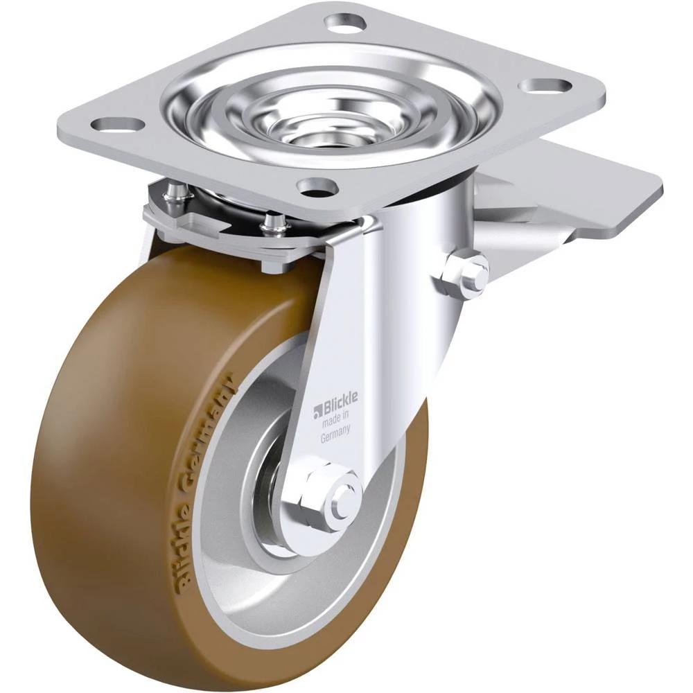 Blickle 917954 L-ALB 101K-ST okretni kotač od čeličnog lima Promjer kotača: 100 mm Nosivost (maks.): 250 kg kom. slika