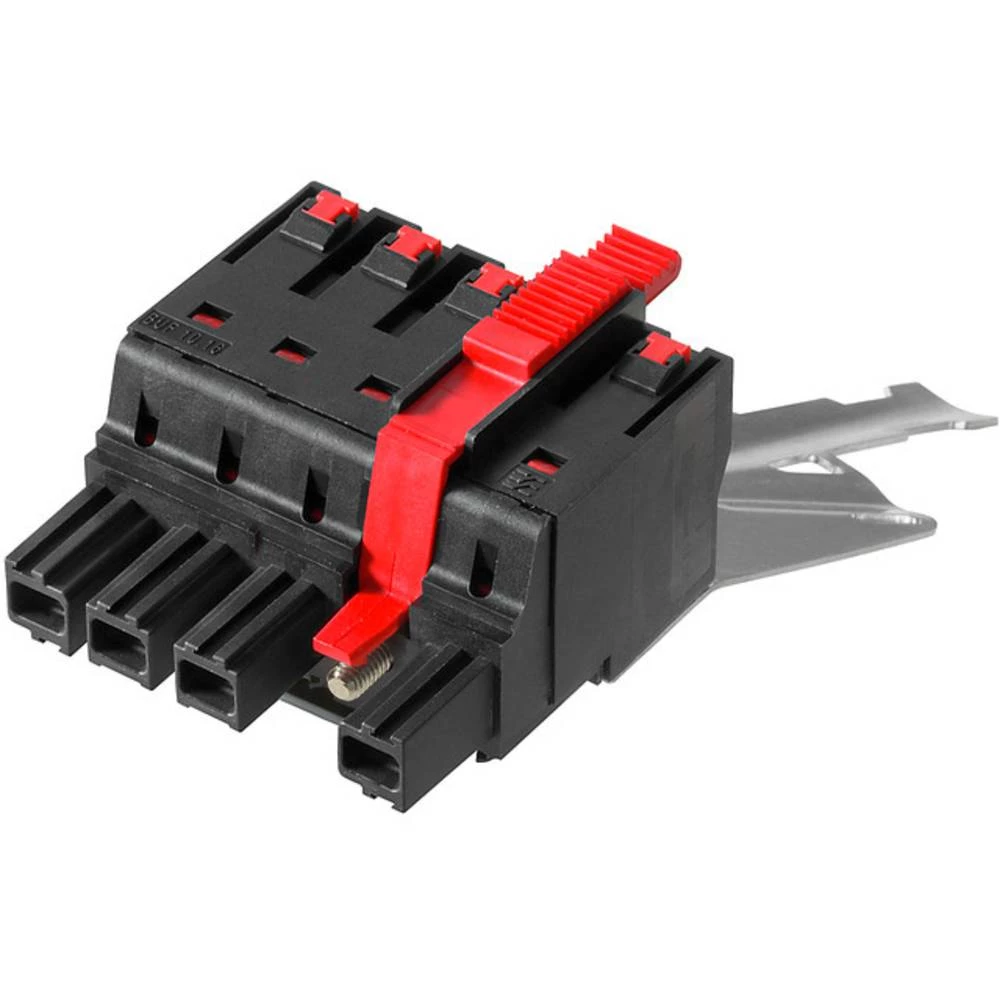 Utični konektor za tiskanu pločicu BUF 10.16IT/04/180MSF2SH180 AG BK BX Weidmüller 20 ST slika