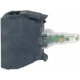LED element s grlom za žarulju, bijele boje 24 V/DC, 24 V/AC Schneider Electric ZBVB1 1 kom.