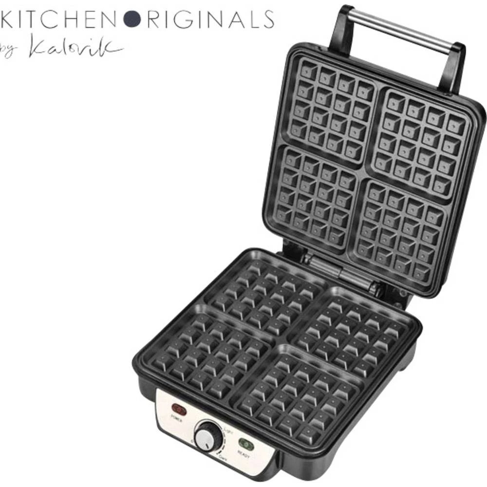 Uređaj za pečenje vafli Žičana, S ručnim podešavanjem temperature TKG Team Kalorik TKG WM 1004 KTO Krem-bijela slika