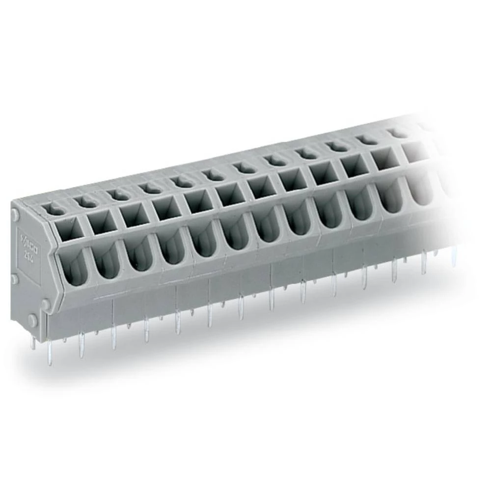 WAGO 254-452 opružna blok spojka 1.50 mm² Broj polova (broj) 2 siva 420 St. slika