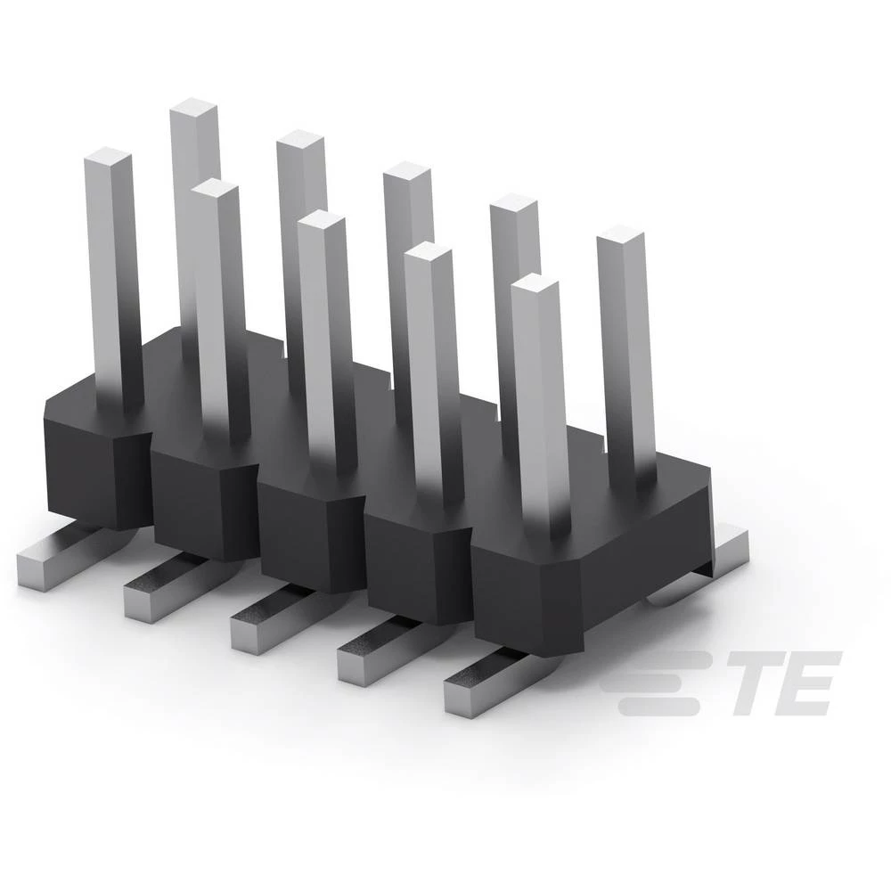 TE Connectivity ugradna standardna letva s muškim kontaktima 2842144-6 1 St. Tape on Full reel slika