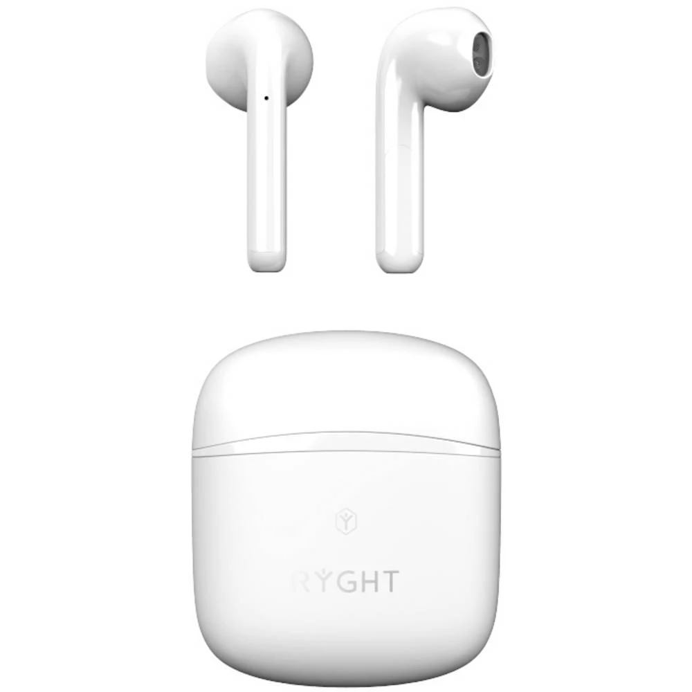 RYGHT    WAYS    Bluetooth®    HiFi    in ear slušalice    u ušima    slušalice s mikrofonom, kontrola glasnoće, kontrola na dodir     bijela slika