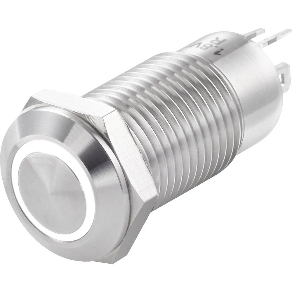 TRU COMPONENTS TC-GQ12-CH-10ZE/J/W/12V/S tipkalo 36 V/DC 1 A 1 x OFF/ON IP40 zadržava položaj 1 ST slika