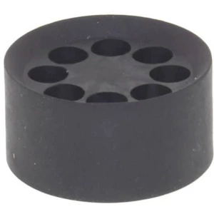 Wiska MFD 40/08/070 višestruki uložak za brtvljenje otporno na udarce, sa zaštitom od potega   M40  plastika crna (RAL 9005) 25 St. slika