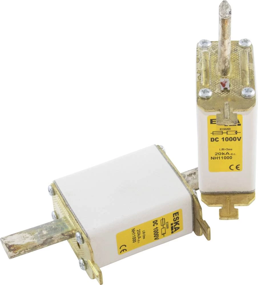 NH osigurač NH 1C 1000V DC 50A ESKA veličina osigurača = 1C 50 A 1000 V/DC slika