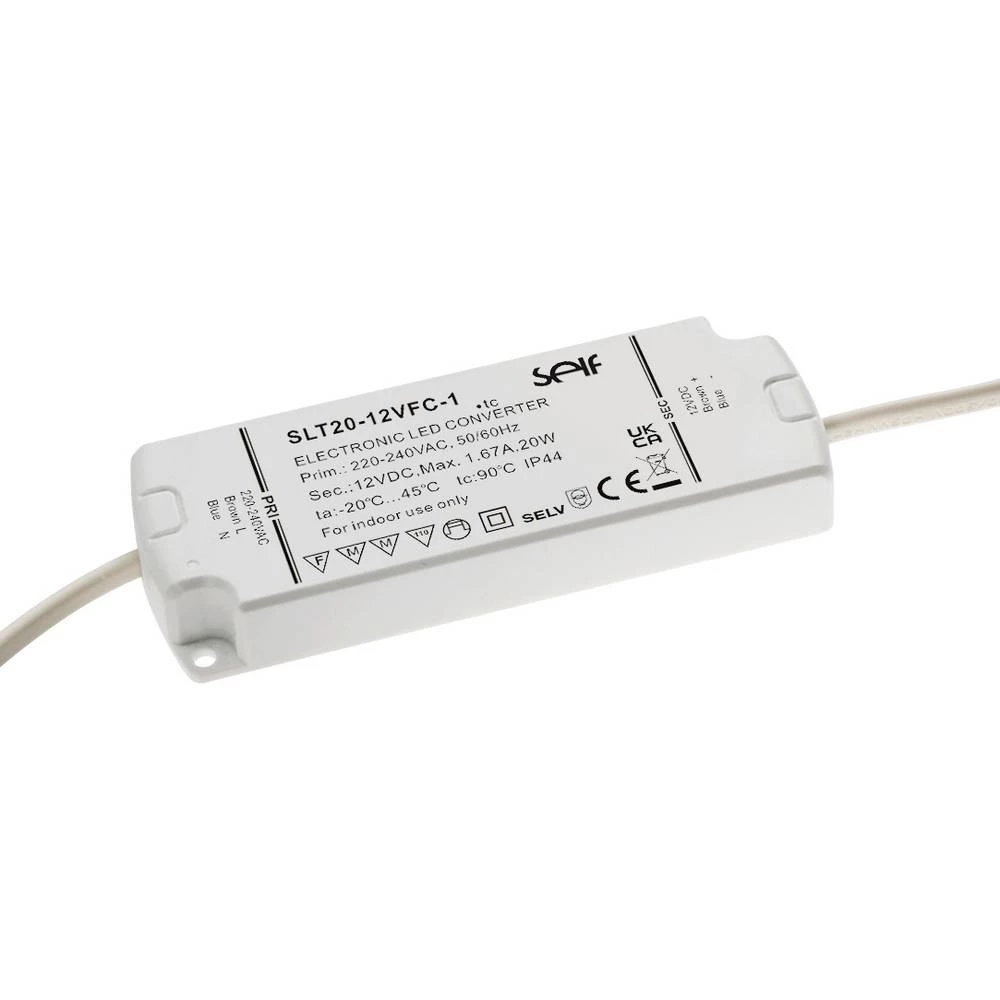 Self Electronics LED pogonski sklop 20 W 12 V 1 kom. slika