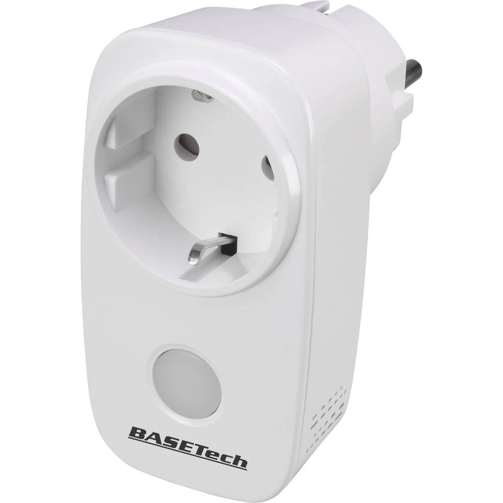 Wi-Fi Bežična utičnica Unutrašnje područje 3680 W Basetech BT-S30-WIFI BT-1710064 slika
