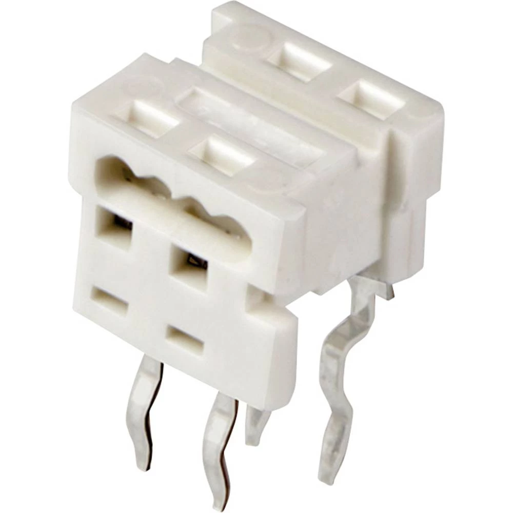 Molex ugradna standardna letva sa ženskim kontaktima  Ukupan broj polova 4 Raster: 1.27 mm 905841304 1 St. Tube Molex 905841304 1.27mm Pitch Picoflex PF-50 IDT Receptacle, Low Profile, Board- slika