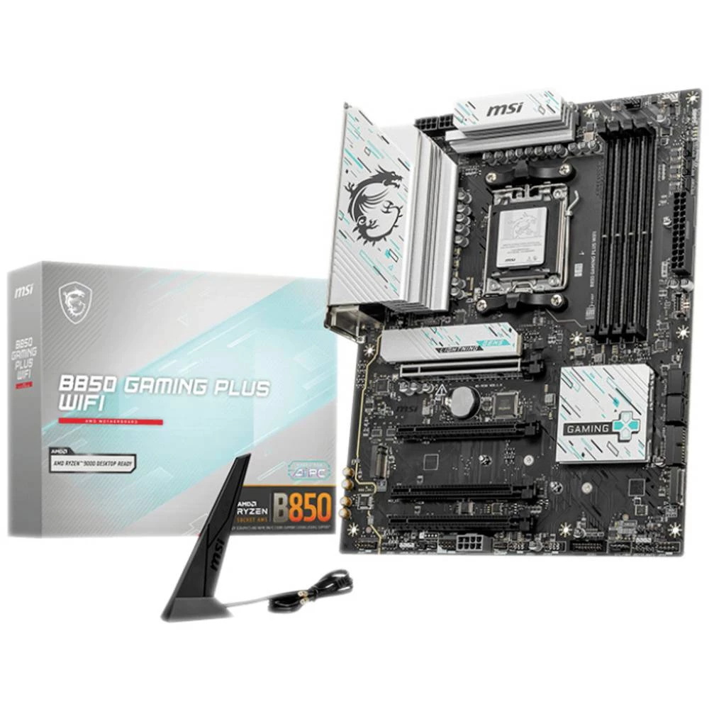 MSI B850 matična ploča Baza AMD AM5 Faktor oblika (detalji) ATX Set čipova matične ploče AMD® B850 slika