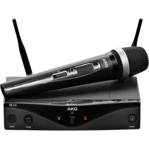 Bežični mikrofon AKG WMS420 VOCAL SET D 5 ISM Način prijenosa:Bežični slika