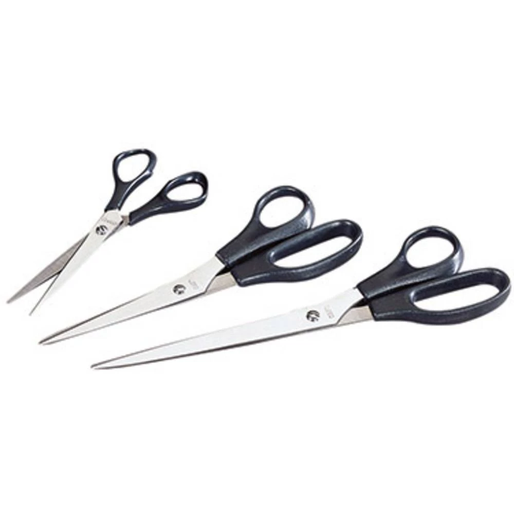 172065200 Univerzalni škare Lijeva ruka, Desna ruka Crna slika