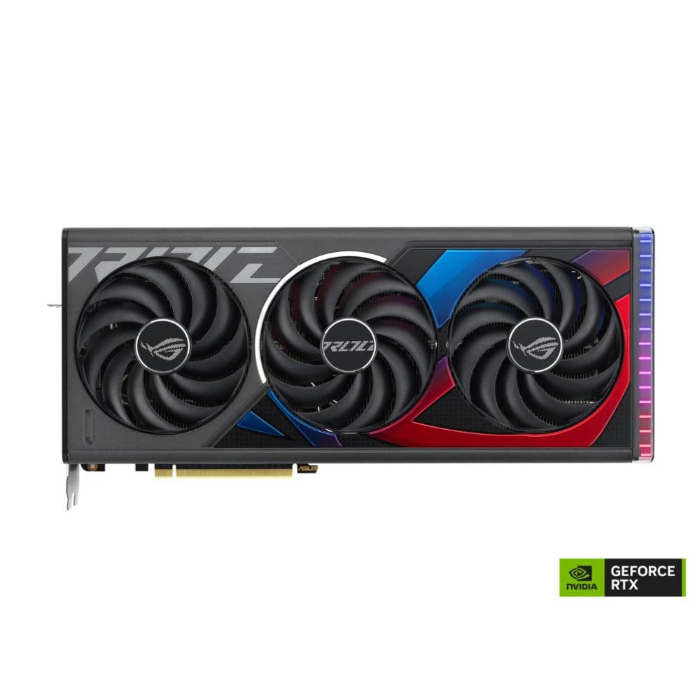 ASUS ROG -STRIX-RTX4070TI-O12G-GAMING, GeForce RTX 4070 Ti, 12GB, GDDR6X, 192-bit, 7680x4320 piksela, PCI Express 4.0 Asus grafička kartica  RTX 4070 Ti  12 GB    PCIe 4.0 x4 slika