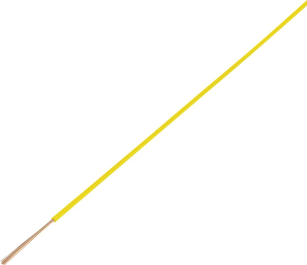 Automobilski kabel FLRY-B 1 x 2.50 mm&sup2; Žuta TRU COMPONENTS 1565635 50 m slika