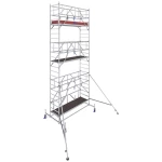 Krause 772053 FahrGerüst aluminij na roli mobilna Radna visina (maks.): 7.40 m srebrna 212.5 kg