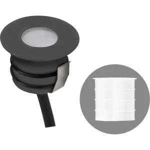 EVN  441520A LED podna svjetiljka ugradna  0.6 W  toplo bijela antracitna boja slika